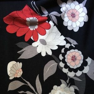 Ann Taylor swirly floral dress